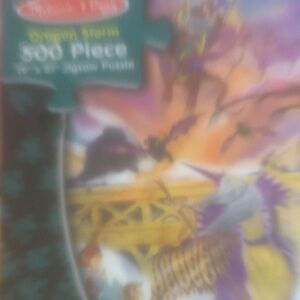 Puzzle by Melissa & Doug. 500ct. Dragon Storm